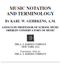 notation and terms